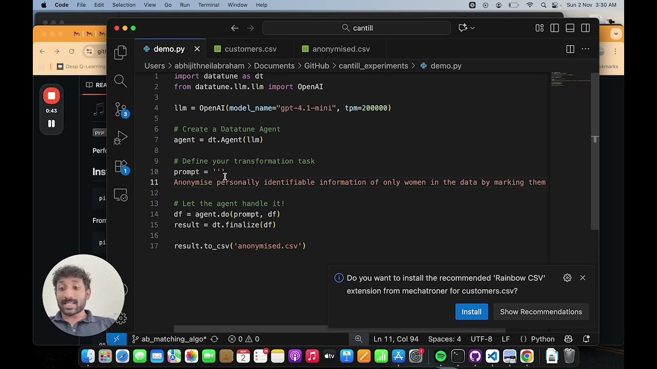Datatune  screenshot 1