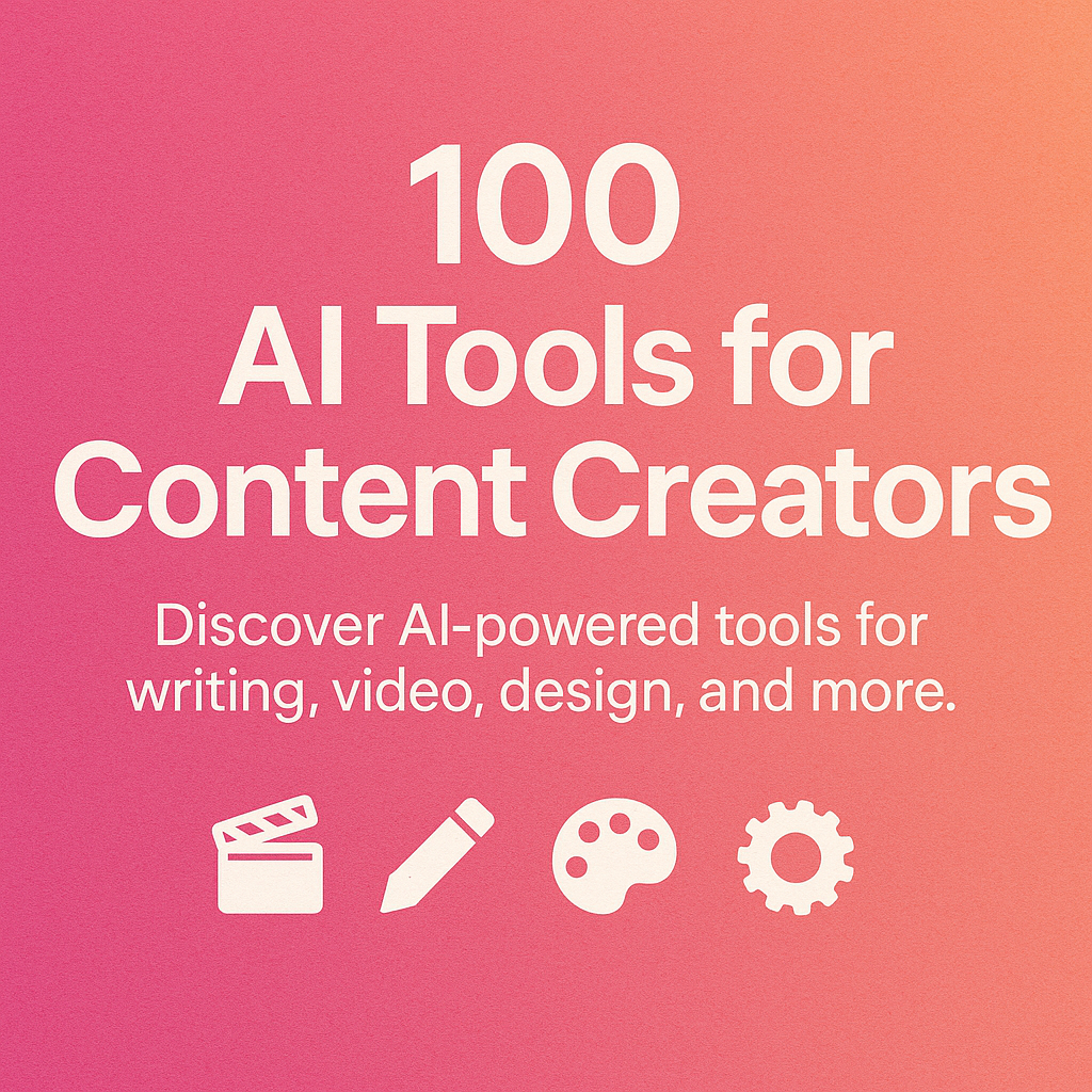 AI Tools for Content Creators