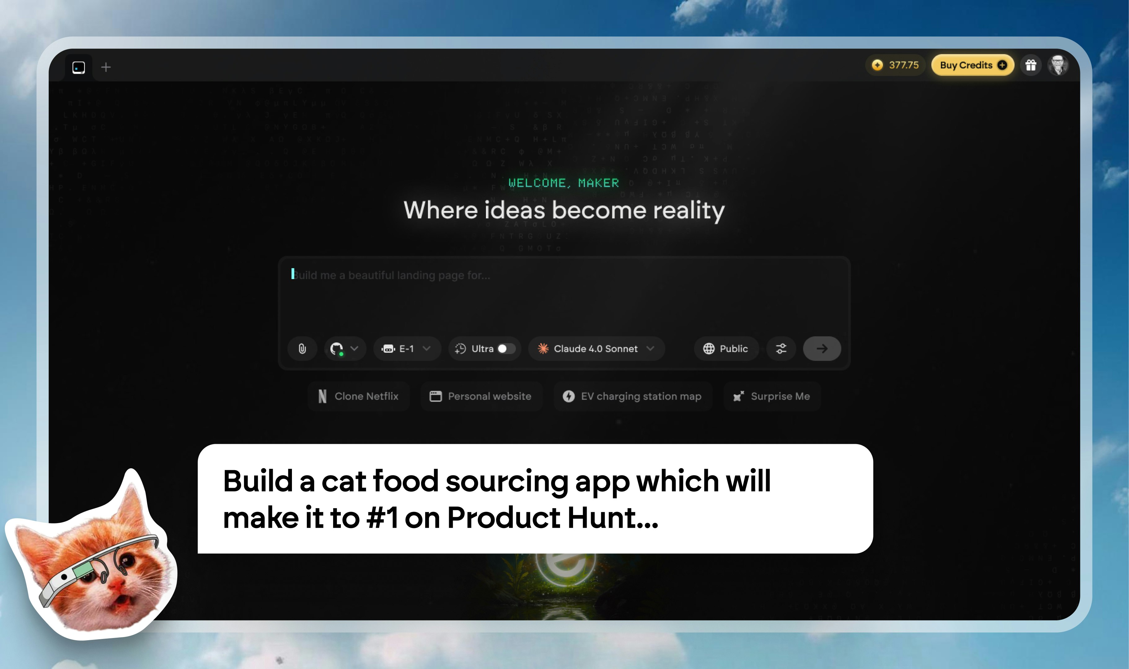 Emergent screenshot