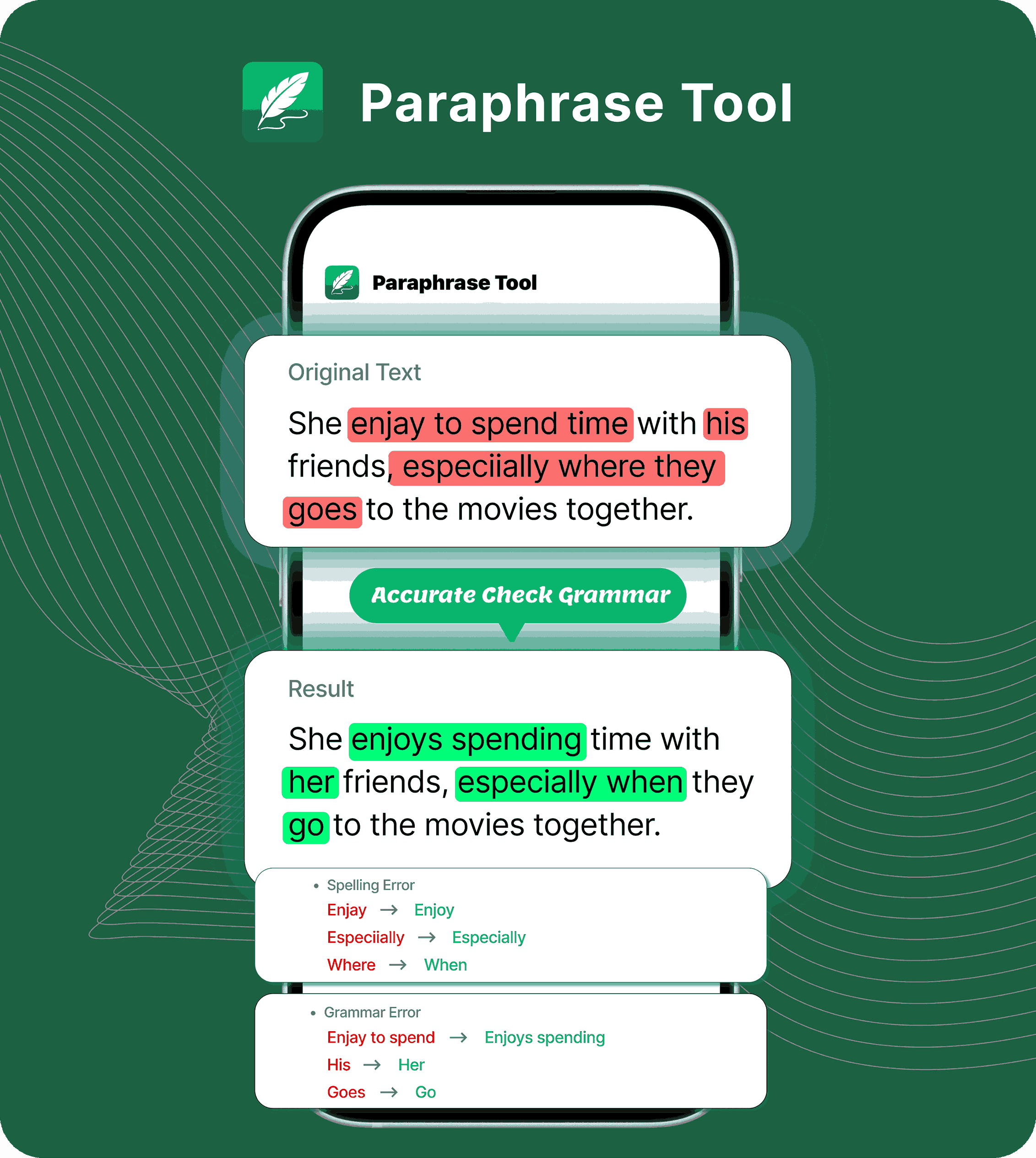 Paraphrase Tool  screenshot 4