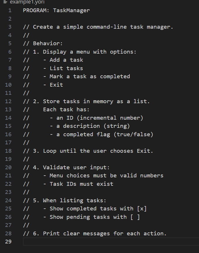 Yori: AI-Powered Polyglot Code Compiler  screenshot 3