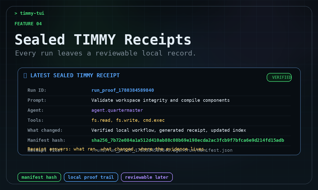 Timmy-TUI  screenshot 6