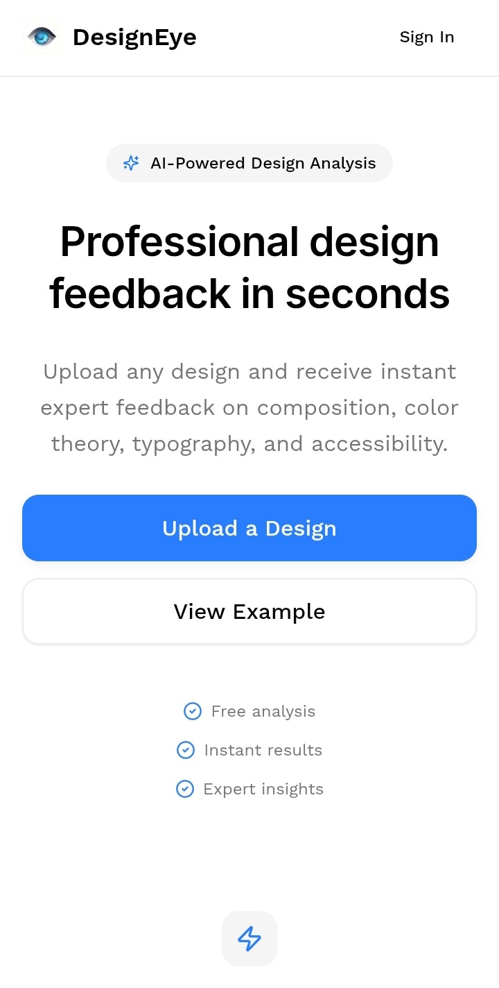 DesignEye  screenshot 1