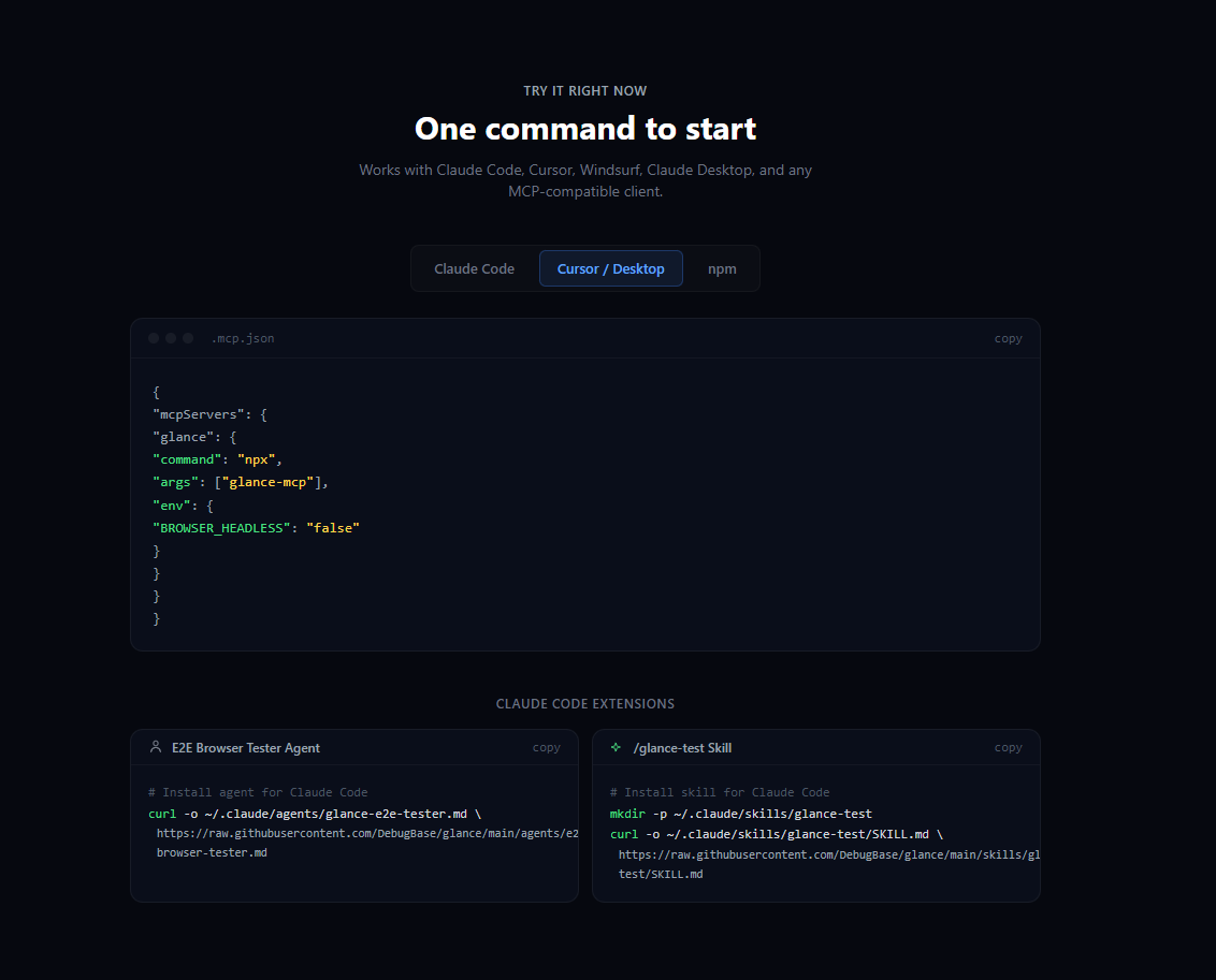 Glance  screenshot 4