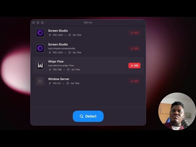 Mirror screenshot 1
