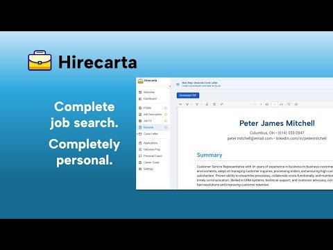 Hirecarta screenshot