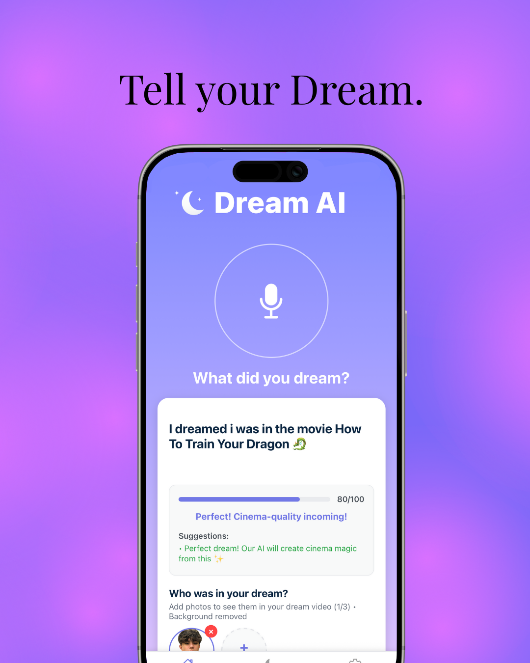 Dream AI : Dream Recorder  screenshot 1