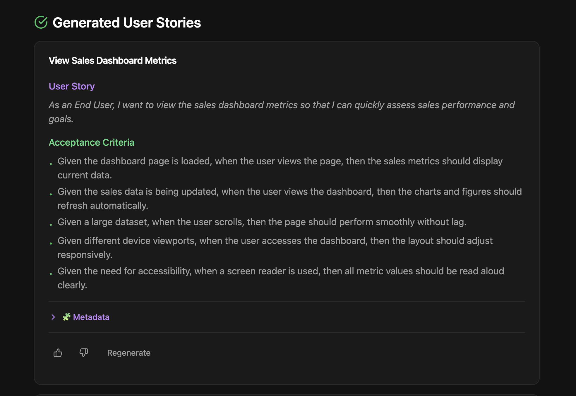 prompt2story screenshot 3