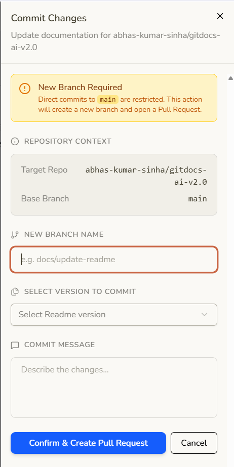 Gitdocs screenshot 7