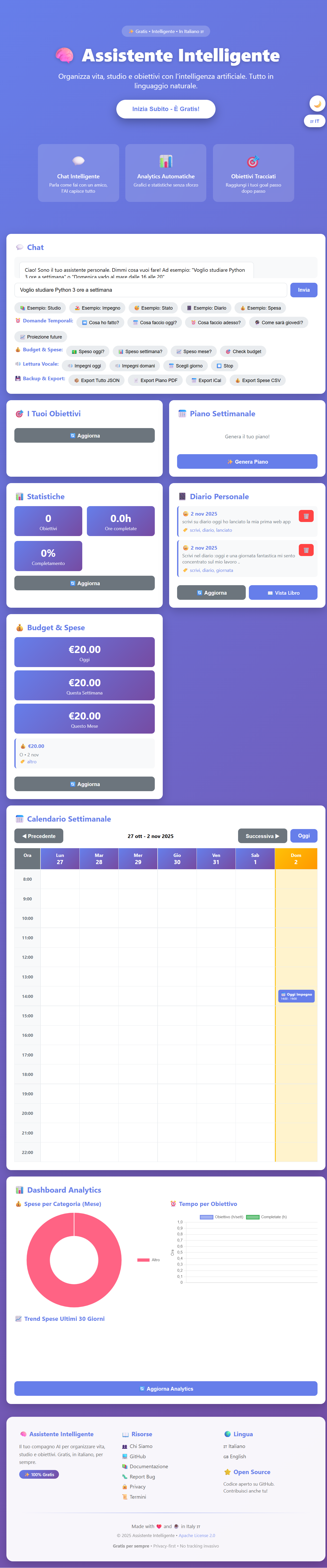 AI Personal Assistant & Smart Agenda