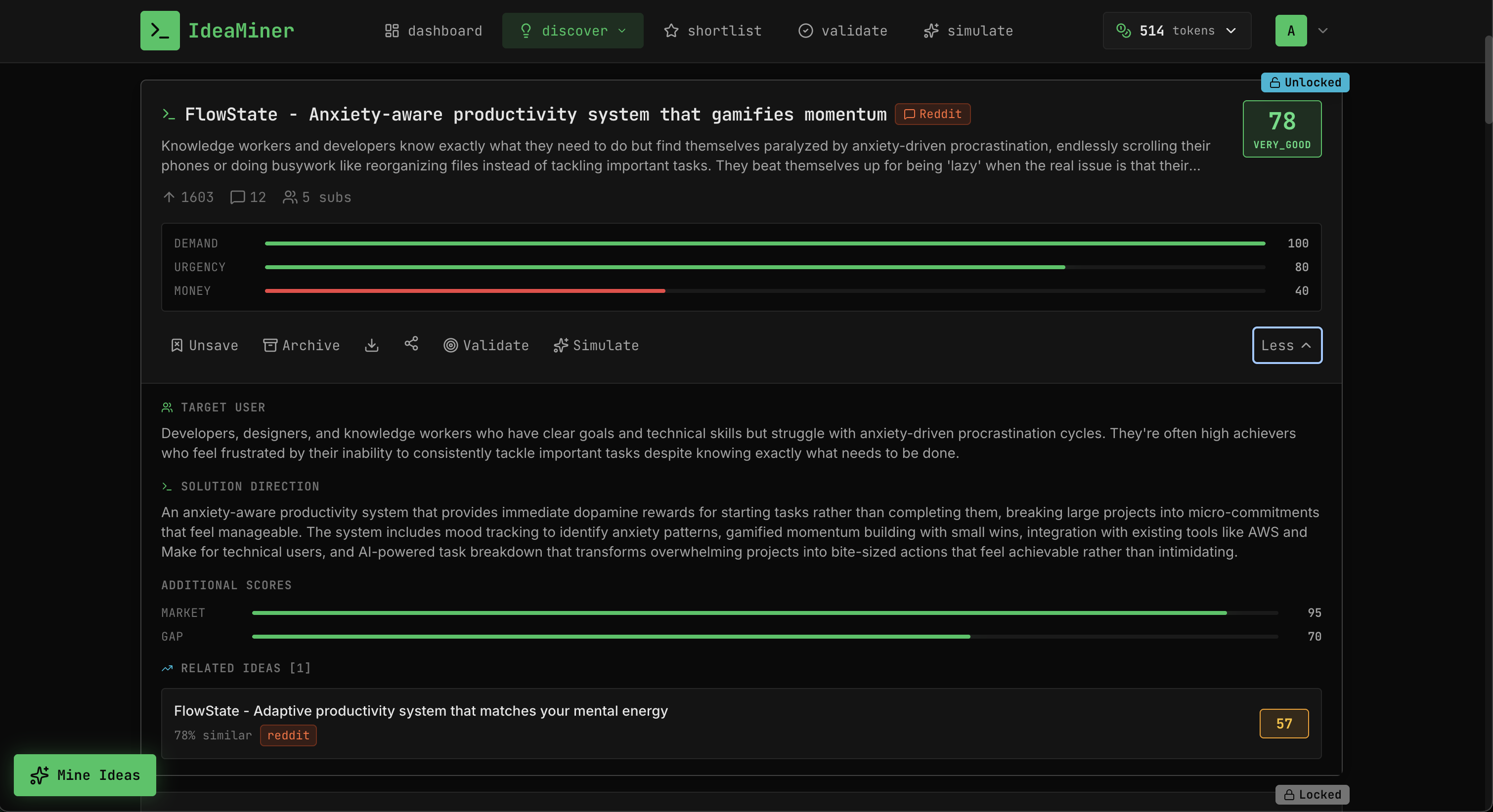 ideaminer  screenshot 5