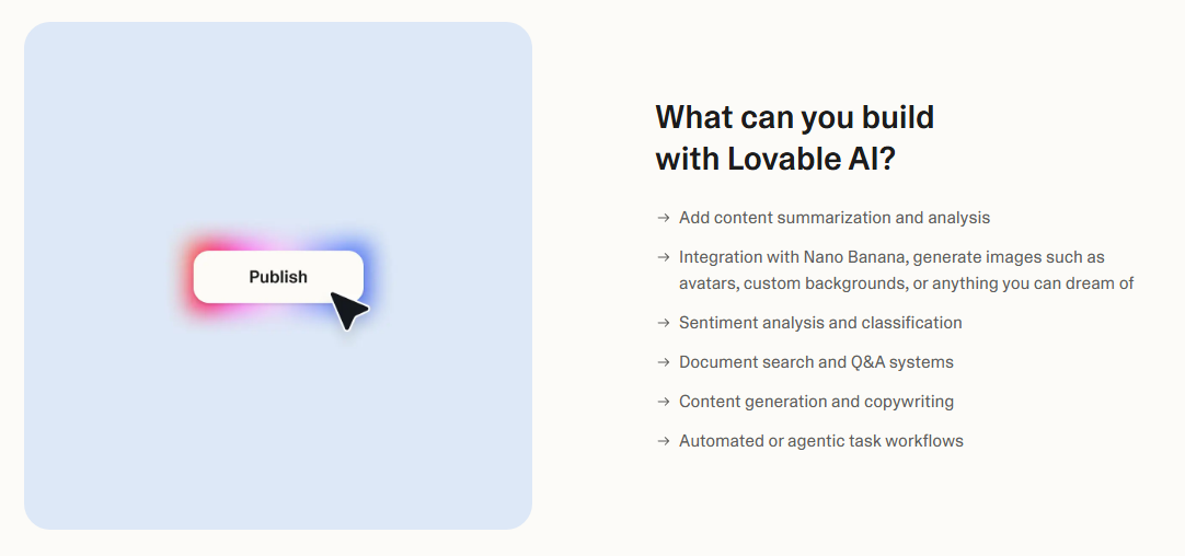 Lovable Cloud & AI screenshot 4