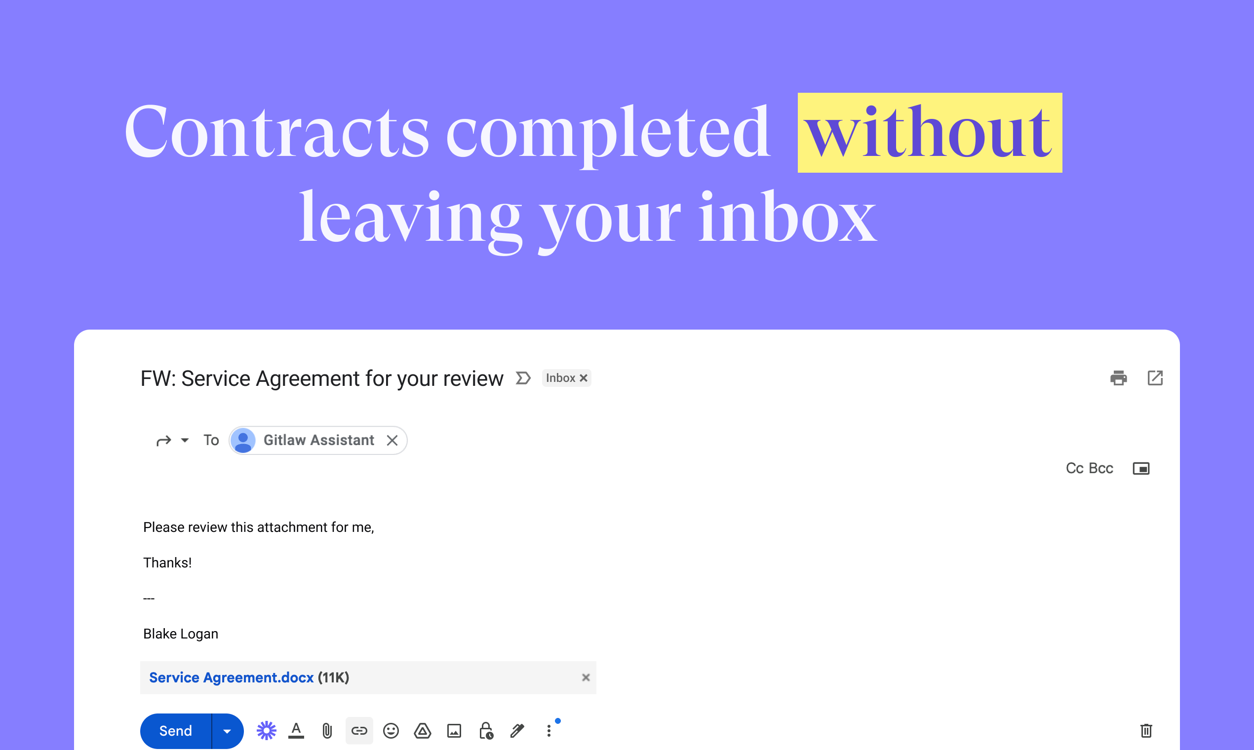 GitLaw Integrations screenshot 2