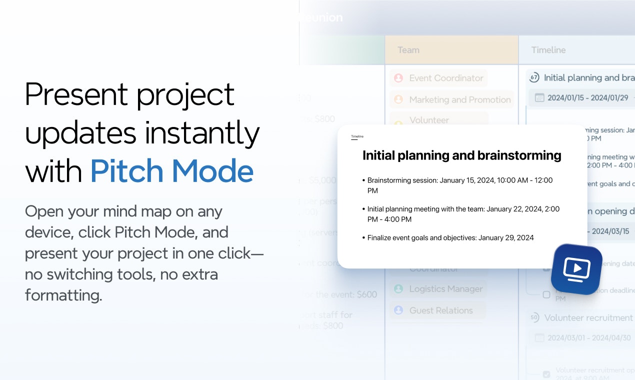 Project Management by Xmind screenshot 9