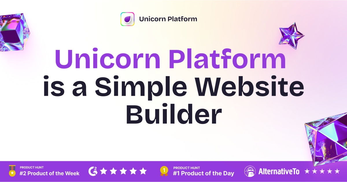Unicorn Platform  screenshot 1