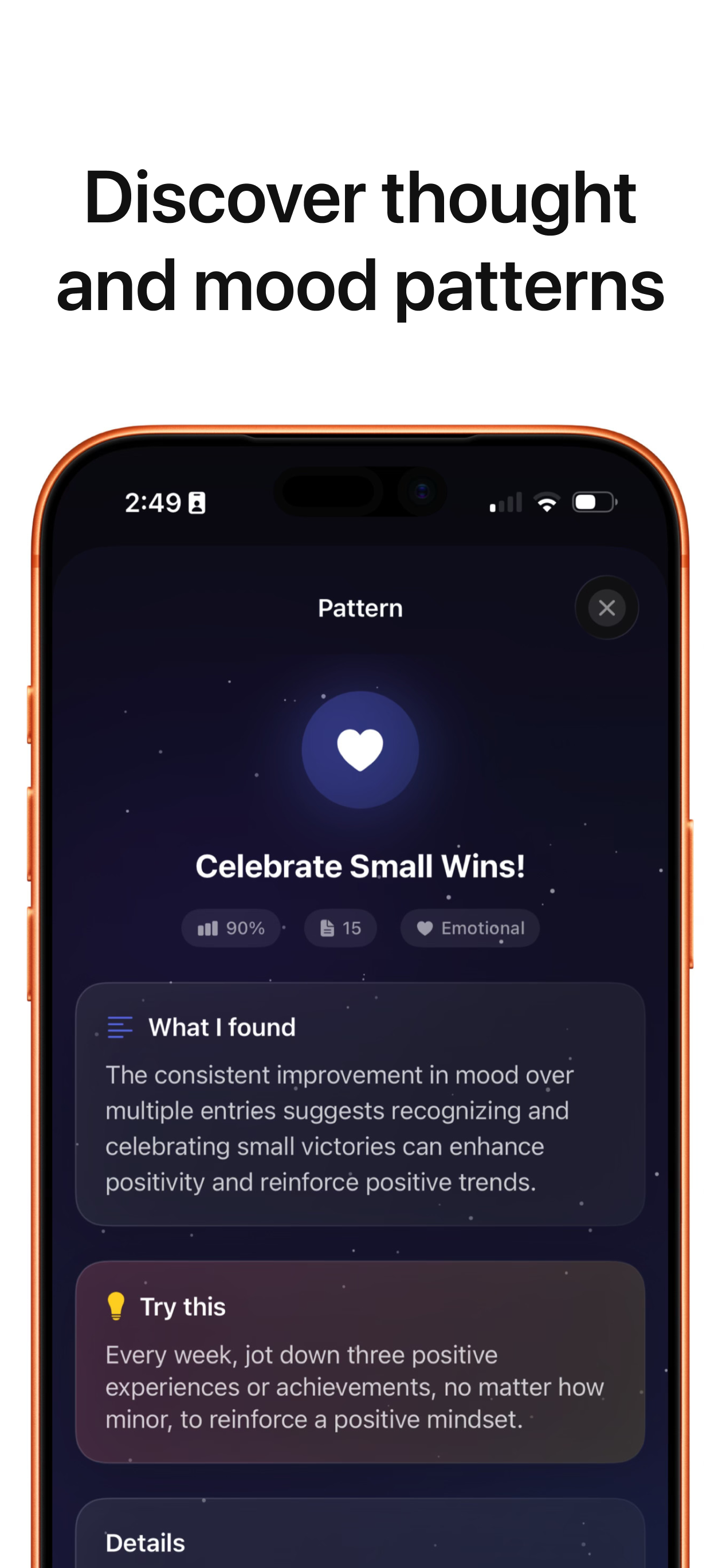 Thought Mirror AI Mind Model  screenshot 2