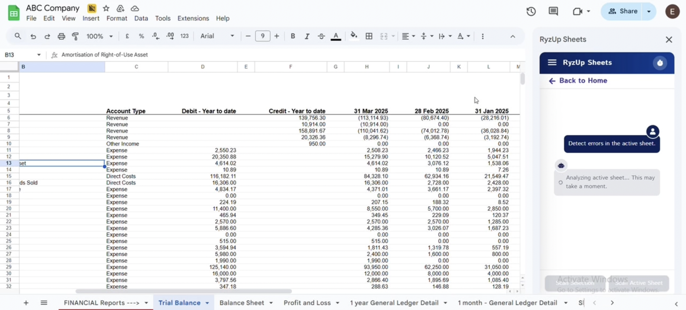 ryzup sheets  screenshot 6