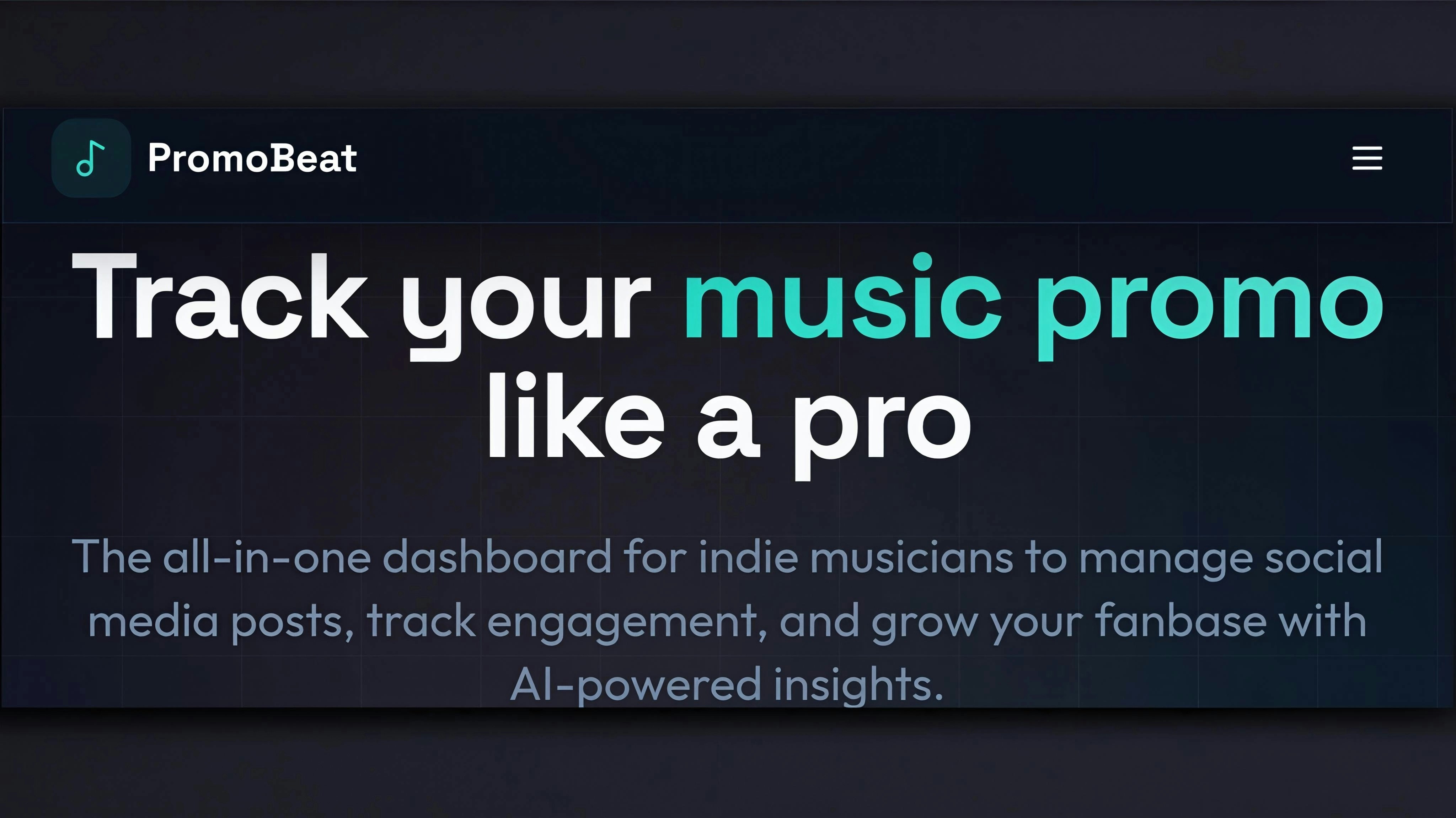 PromoBeat  screenshot 2