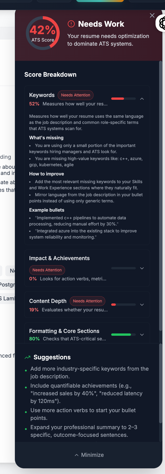 Smart ATS Resume screenshot 22