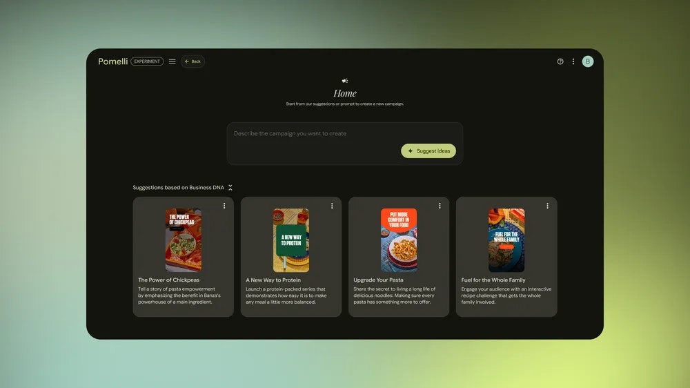 Pomelli by Google Labs screenshot 3