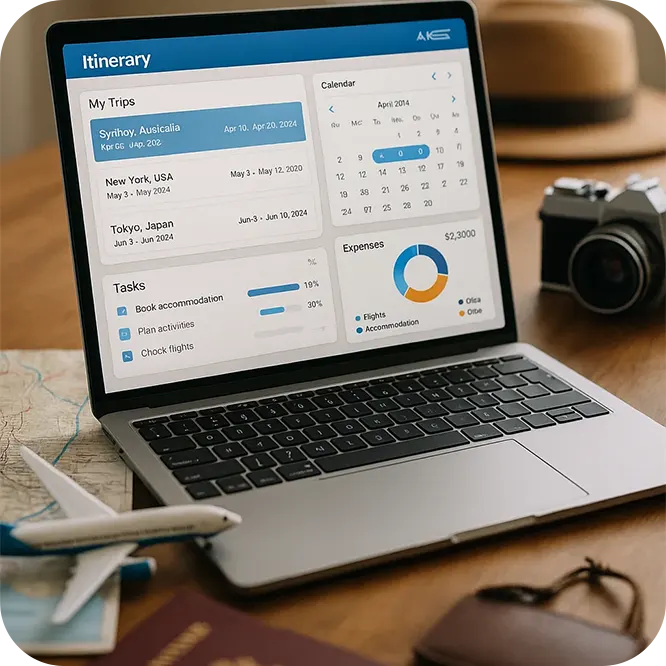 Travel Itinerary Builder Software  screenshot 1