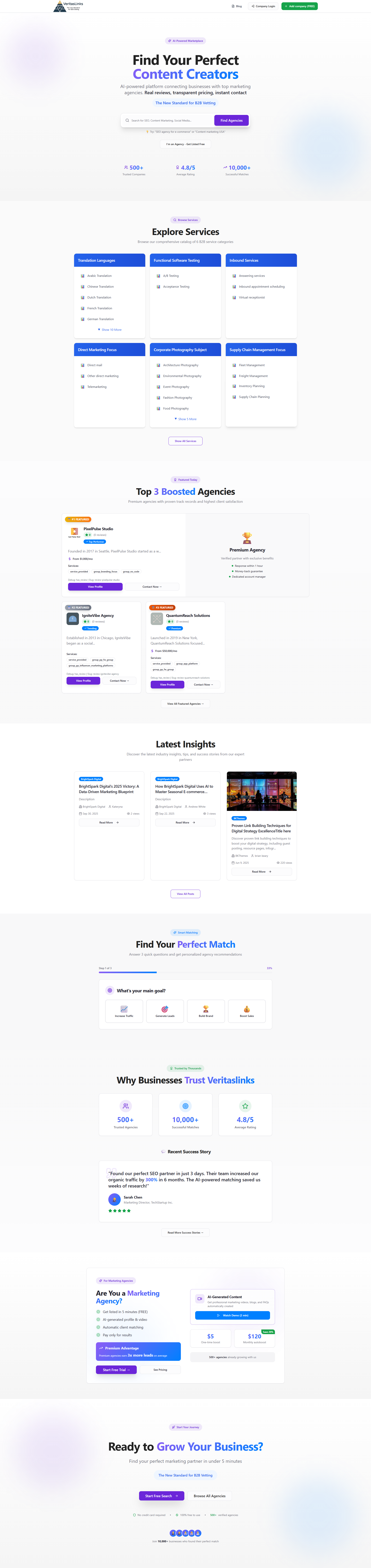 VeritasLinks -  screenshot 2