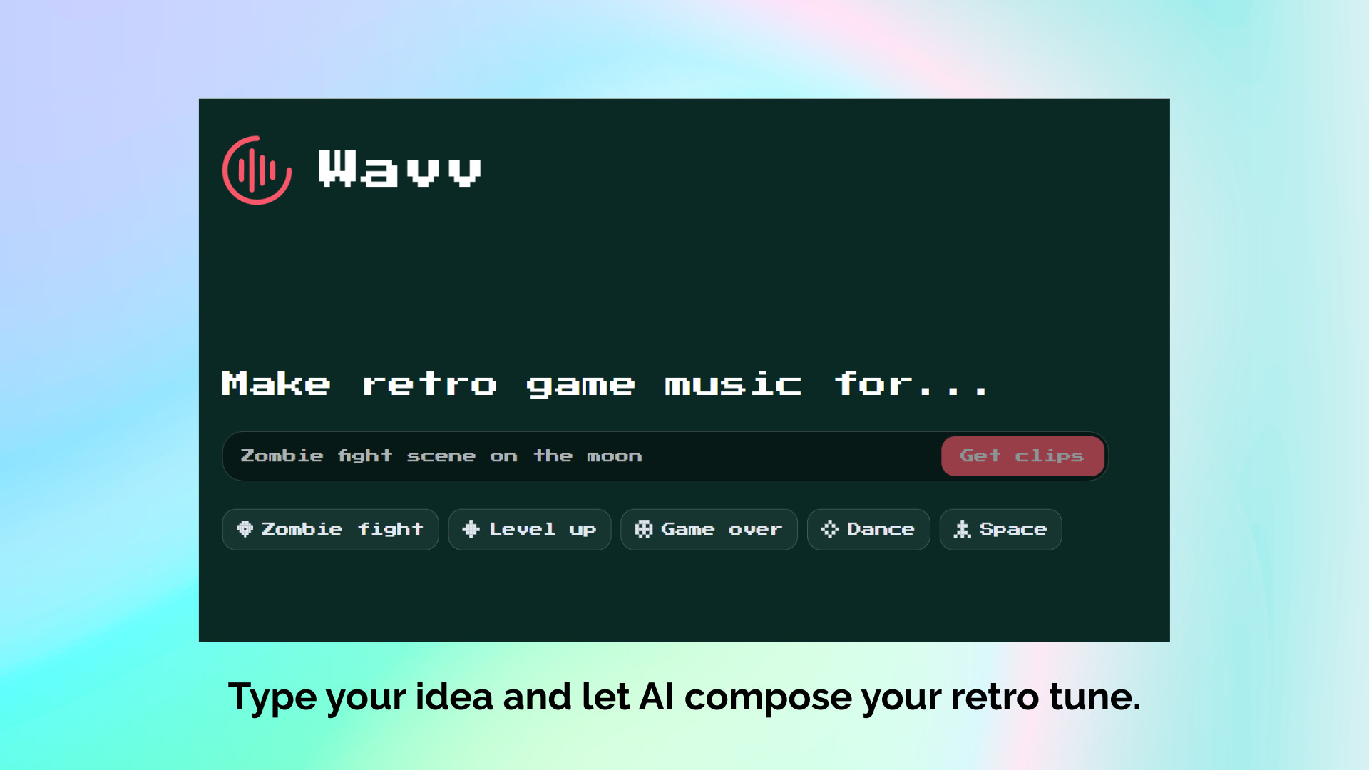 Wavv: 8-bit AI Music screenshot 3