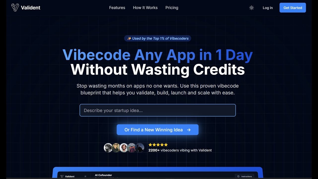 Valident screenshot 1