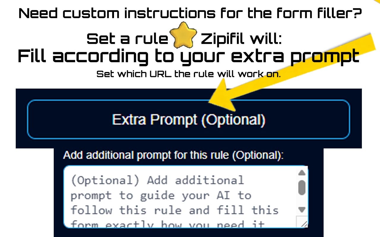 Zipifil  AI Form Filler Chrome Extension screenshot 5