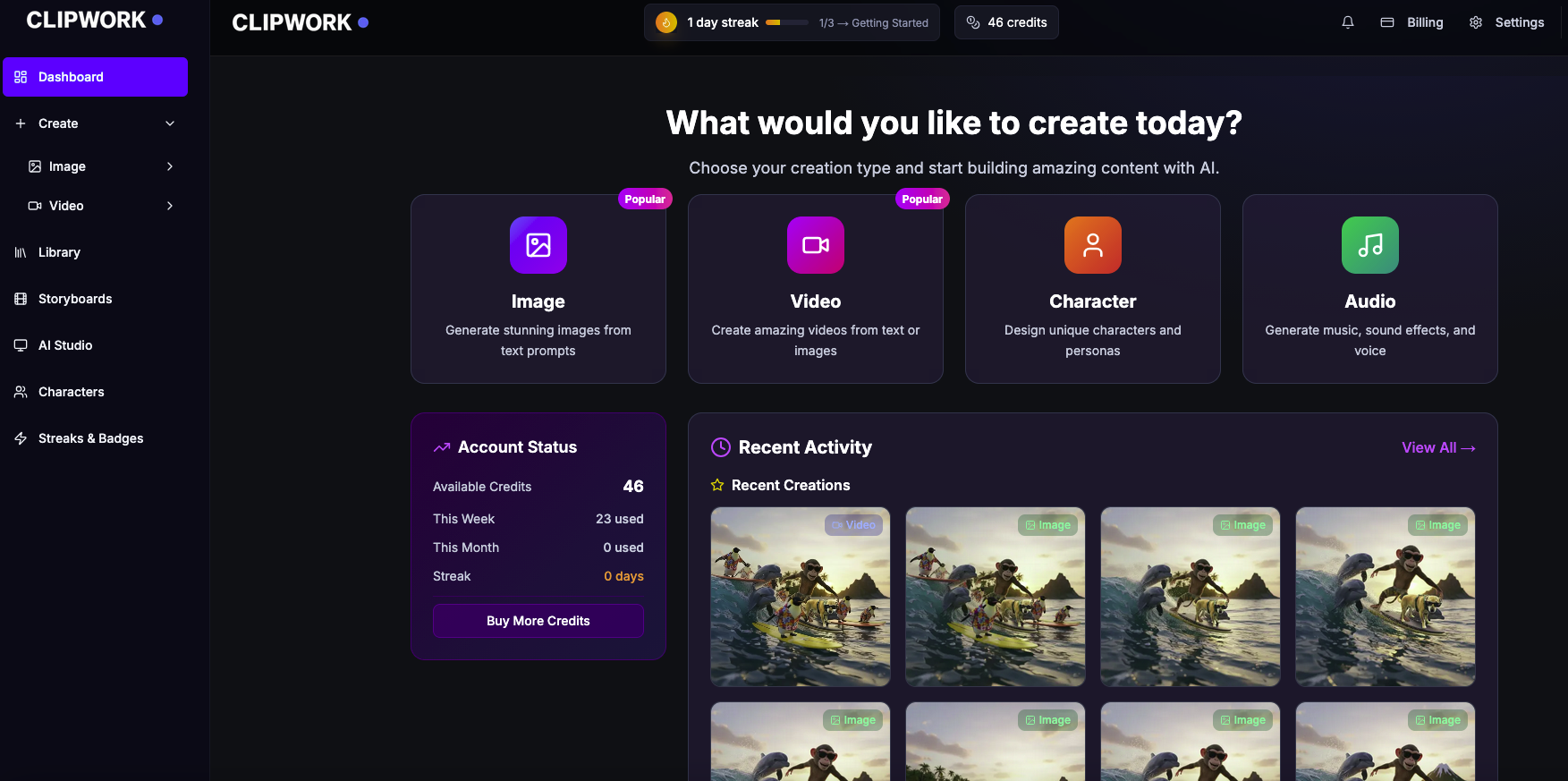 ClipWork: Studio AI videos in seconds  screenshot 4