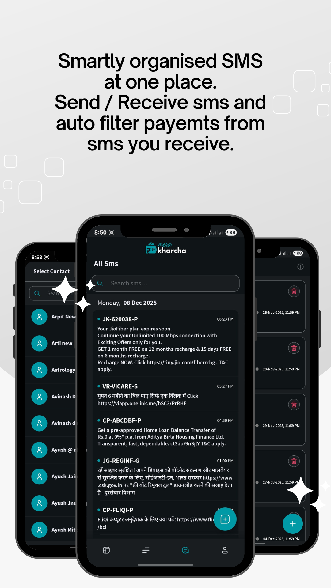 Mera Kharcha - AI Sms Expense Tracking  screenshot 4