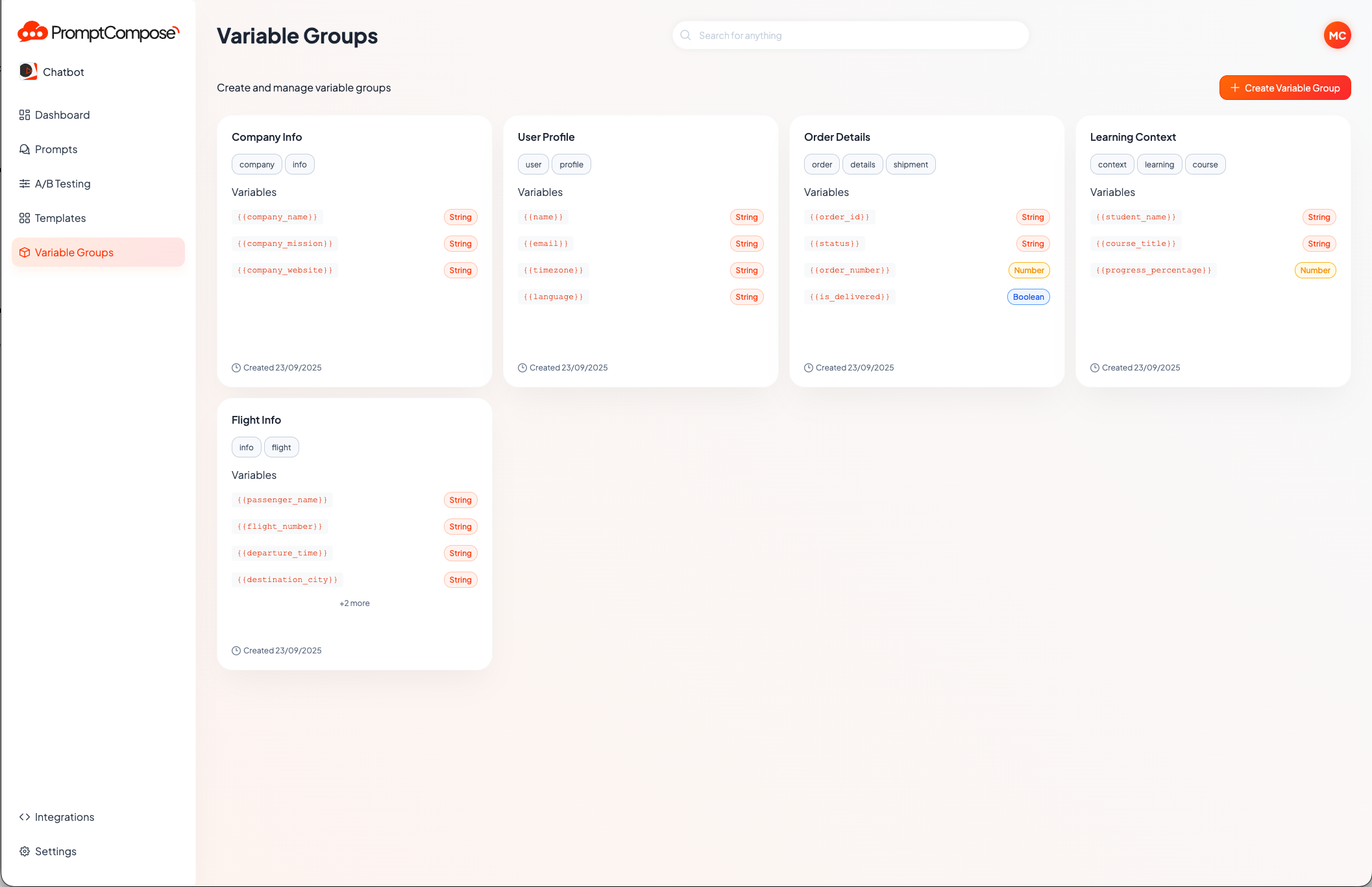PromptCompose - Beta screenshot 11