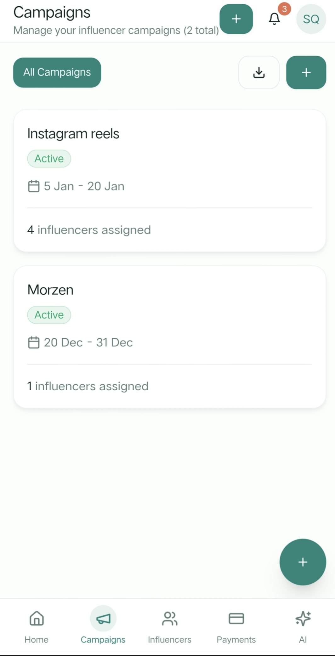 Influtrack  screenshot 8