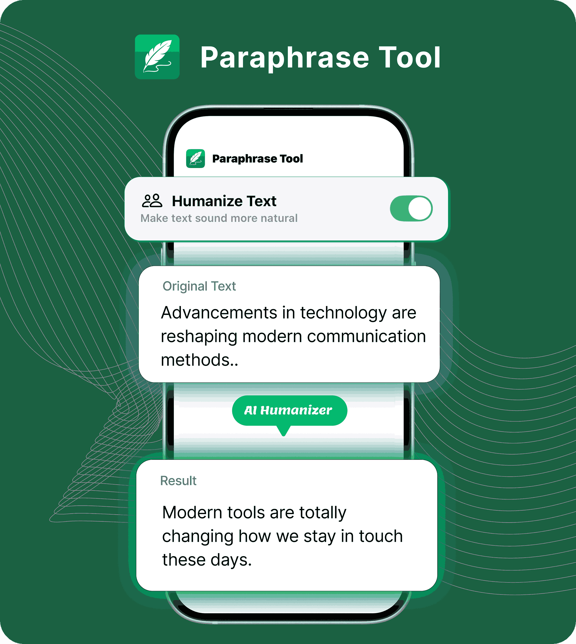 Paraphrase Tool screenshot 3