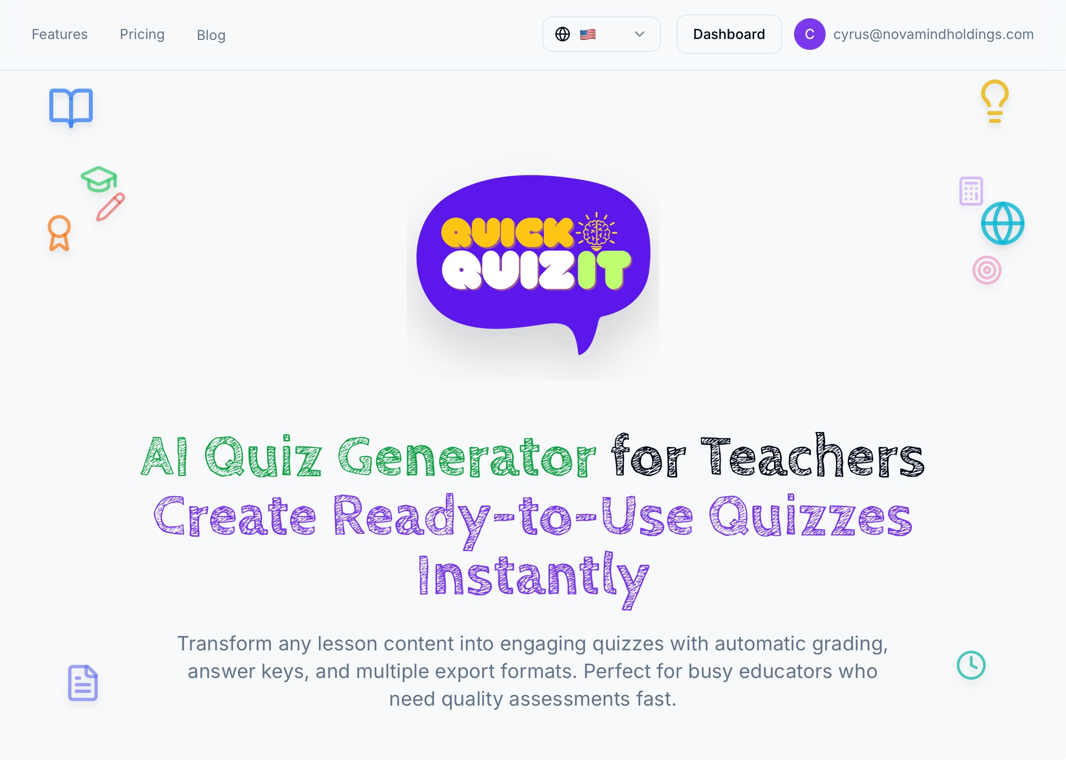 Quick Quiz it  screenshot 2