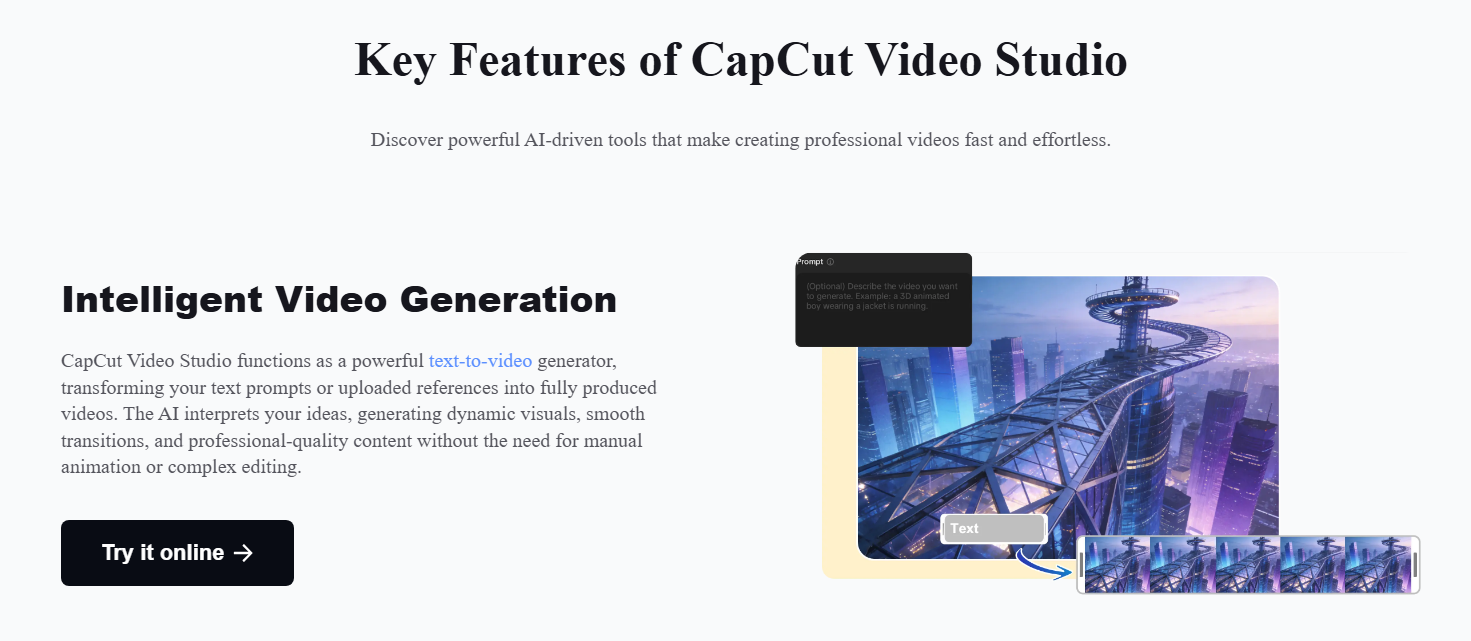 CapCut Video Studio screenshot 1