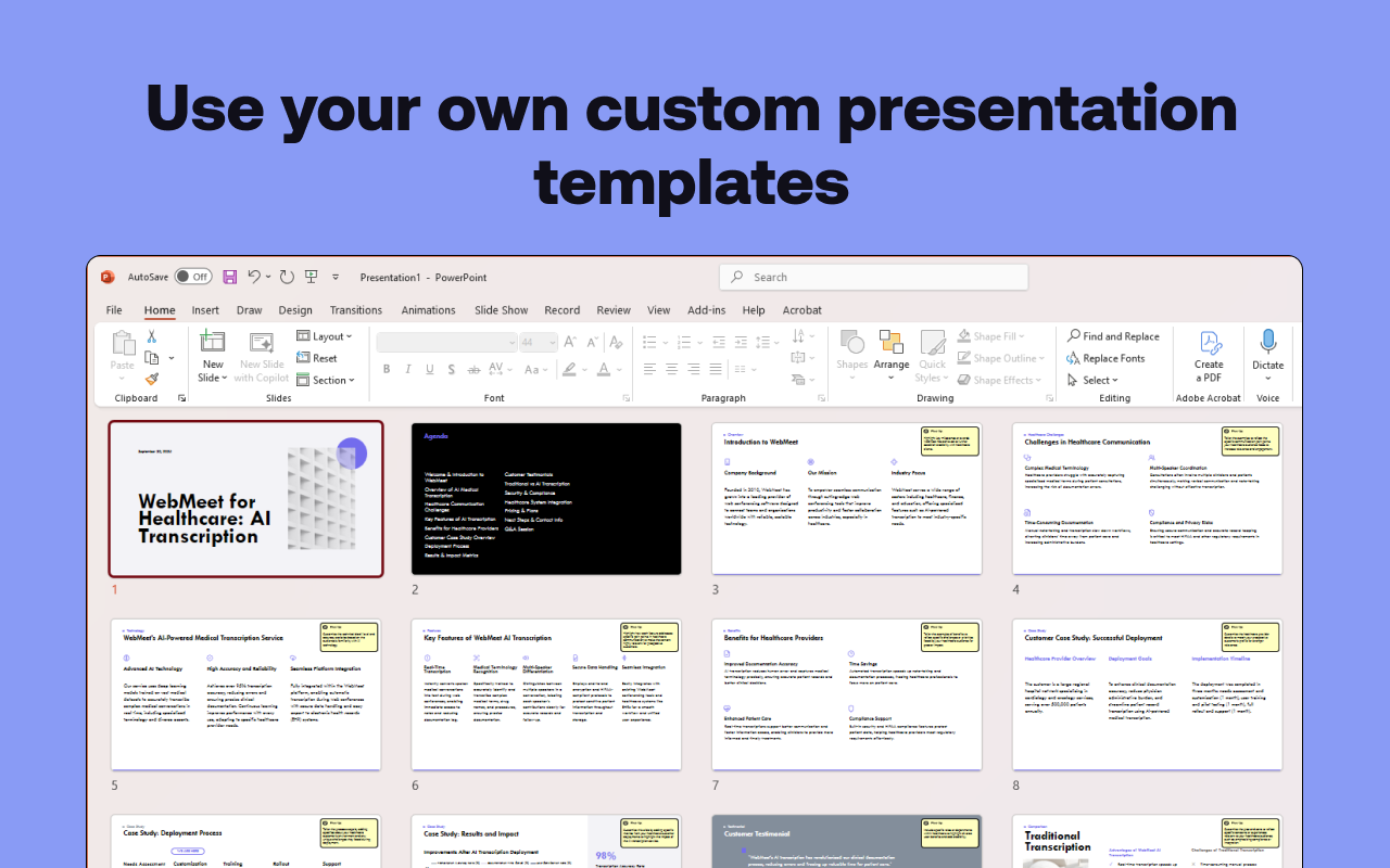 Plus AI Presentations API screenshot 3