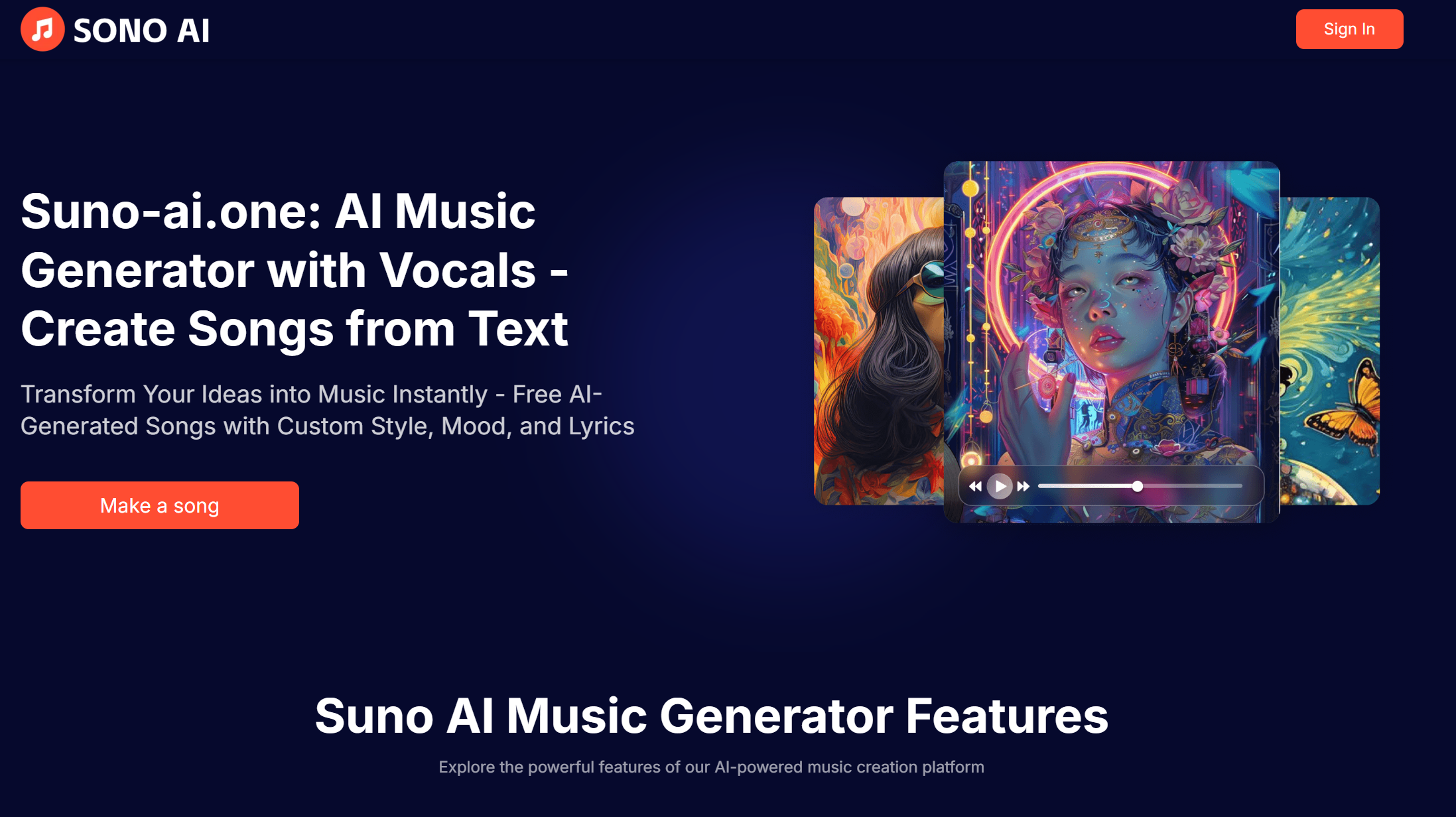 Suno AI screenshot 1
