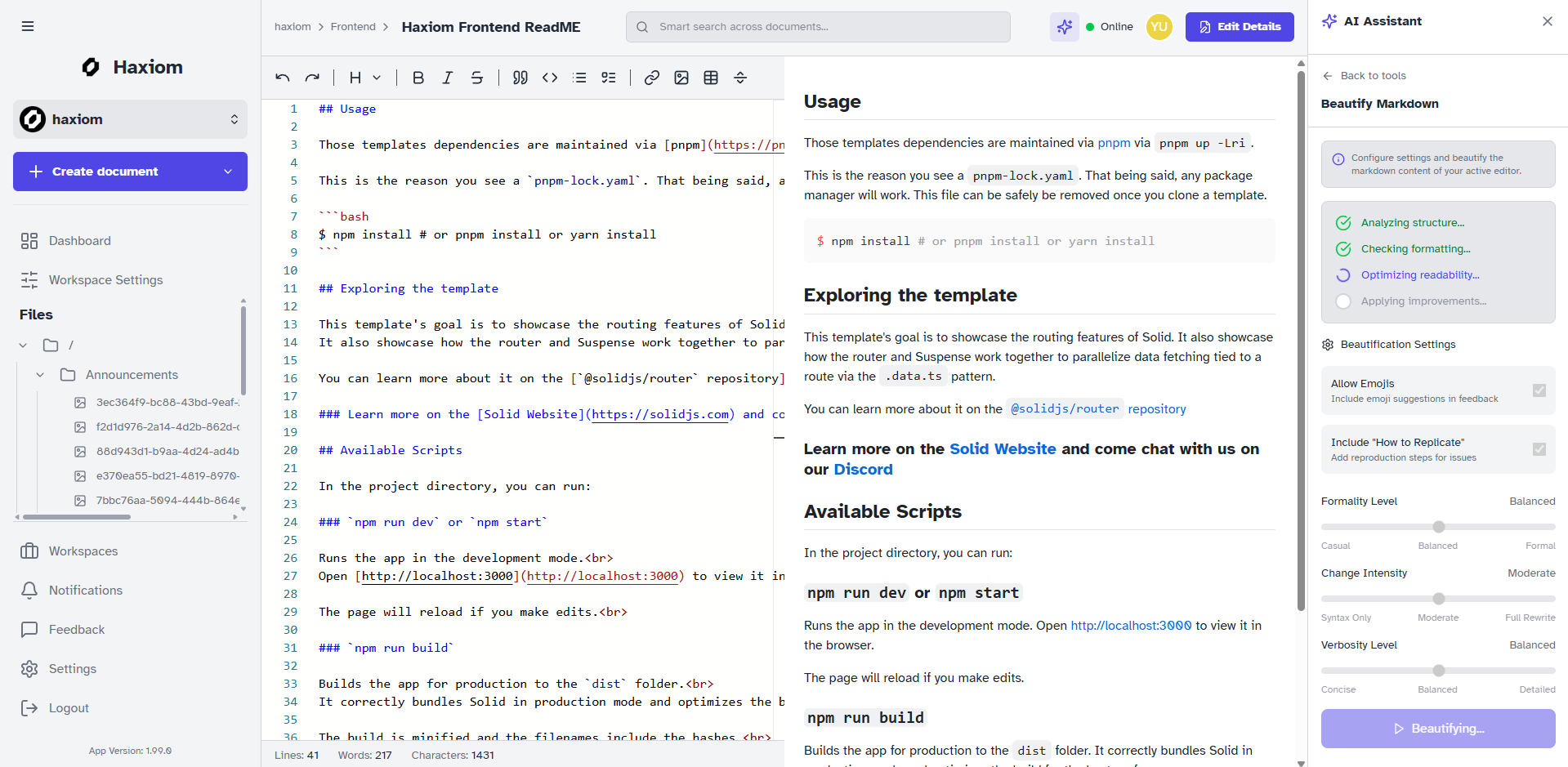 Haxiom screenshot 4