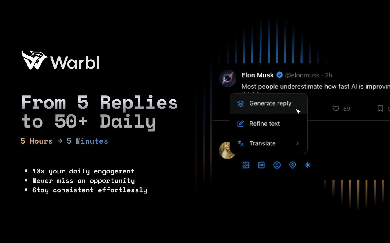 Warbl screenshot 2