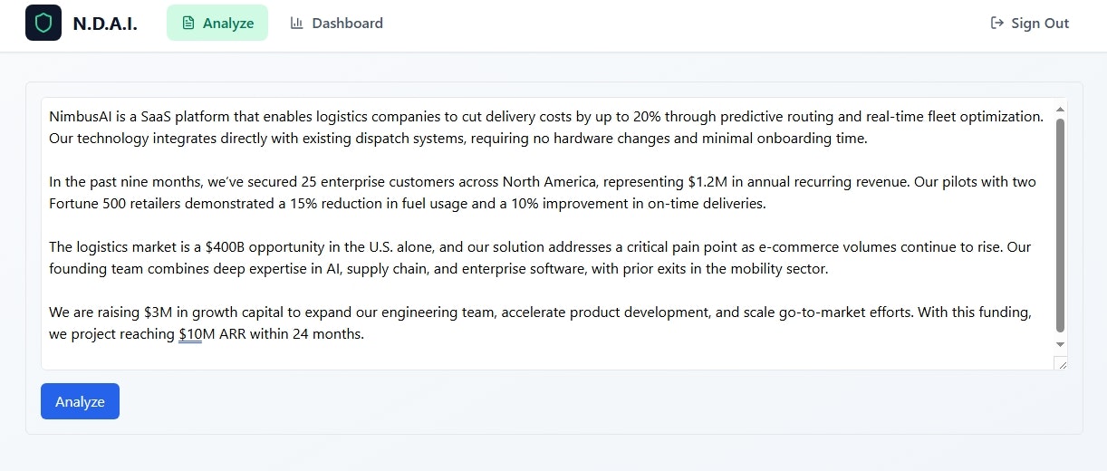 Non-Disclosure Agreement Intelligence screenshot 2