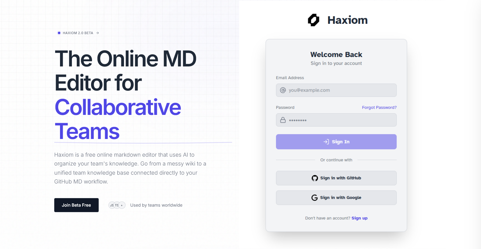 Haxiom screenshot