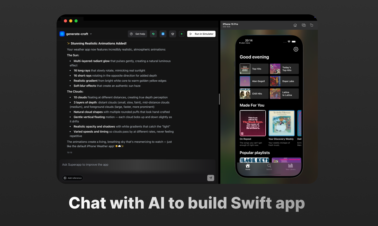Superapp screenshot