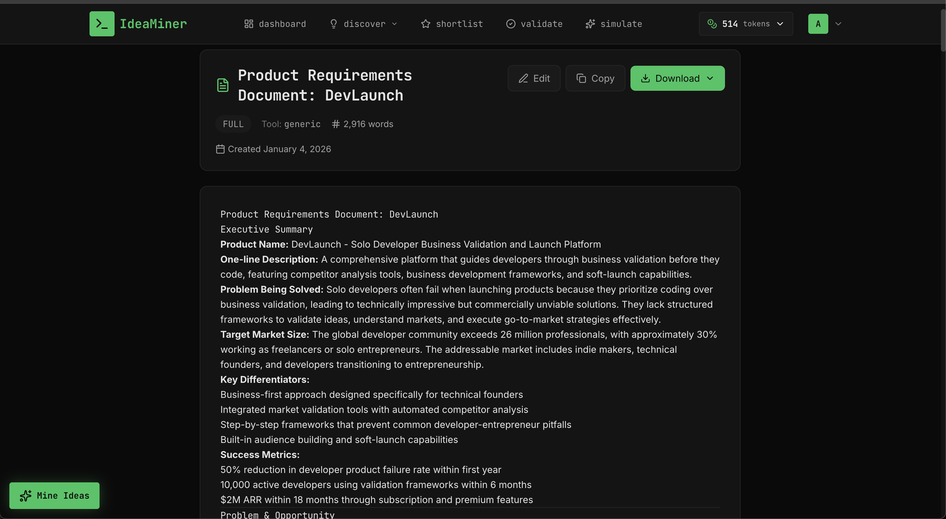 ideaminer  screenshot 6