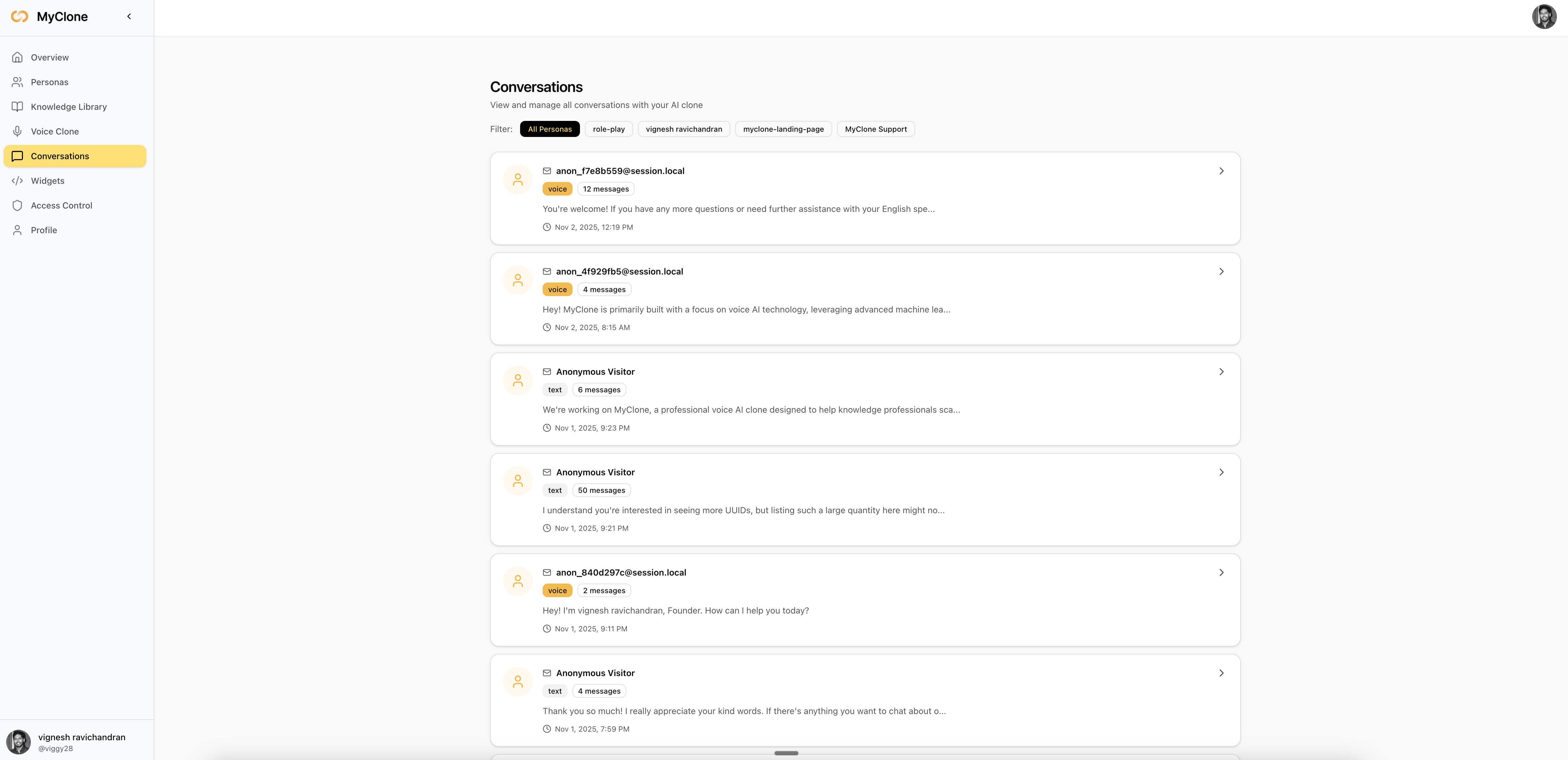 MyClone screenshot 7