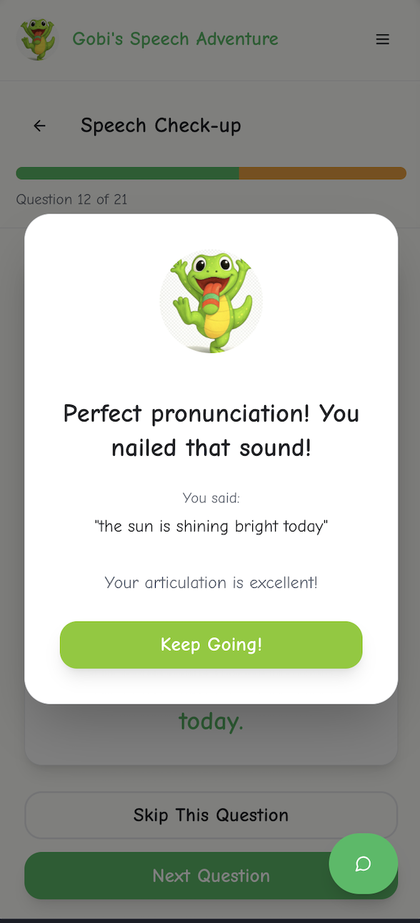 GobiSpeech: AI Powered Speech Therapy  screenshot 4