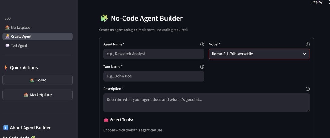 Agent  screenshot 4