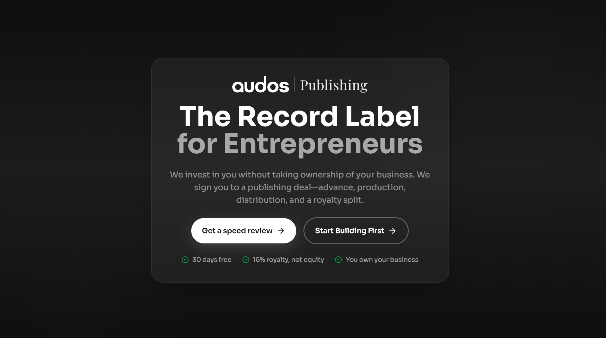 Audos Publishing House screenshot 1