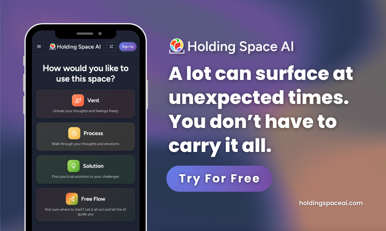 Holding Space AI  screenshot 1