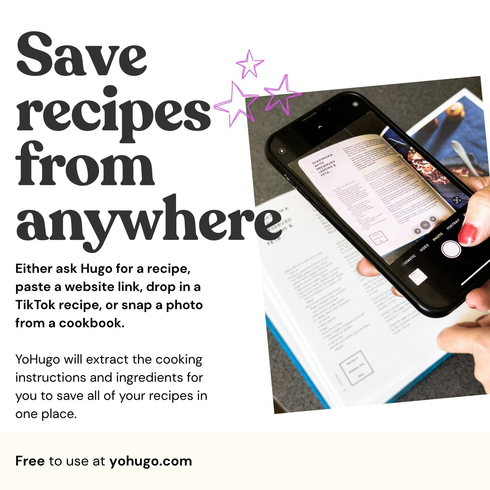 Your AI Recipe & Food Budget App screenshot 2